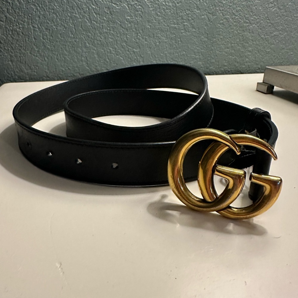 GG Gucci black belt